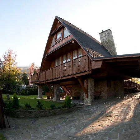 Chalet Dom W Szczyrku - Stylowy Drewniany Dom Z Kominkiem *