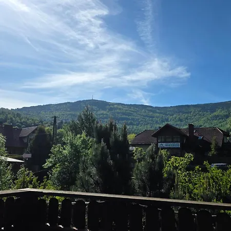Dom W Szczyrku - Stylowy Drewniany Dom Z Kominkiem Domek alpejski *
