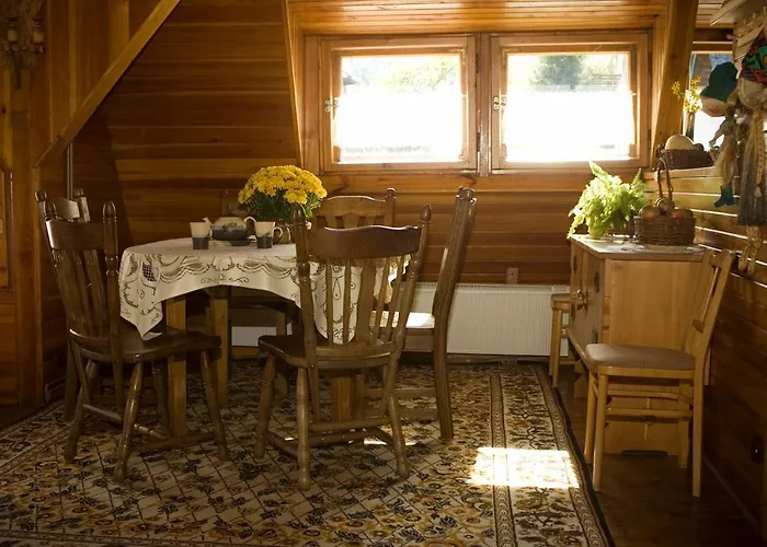 Dom W Szczyrku - Stylowy Drewniany Dom Z Kominkiem