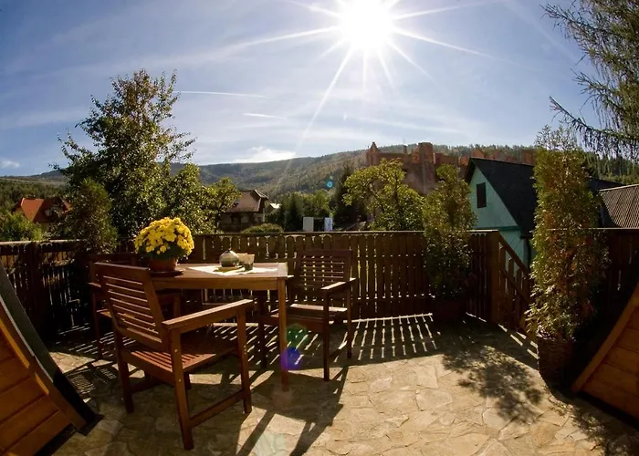 Dom W Szczyrku - Stylowy Drewniany Dom Z Kominkiem