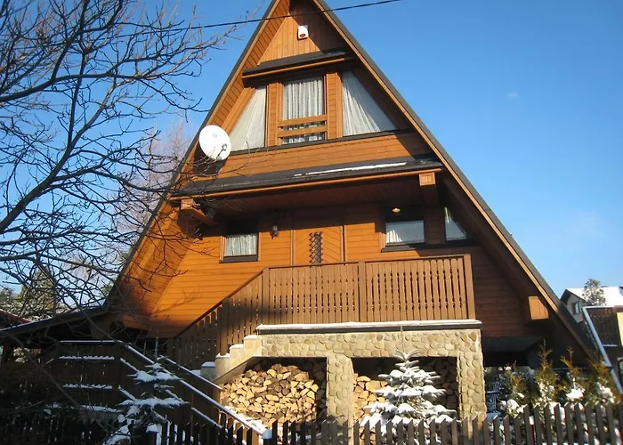 Dom W Szczyrku - Stylowy Drewniany Dom Z Kominkiem Chalet
